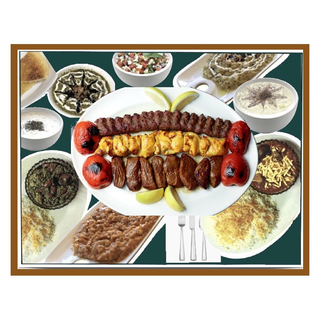 Food at Caspian Persian Cuisine in Watertown