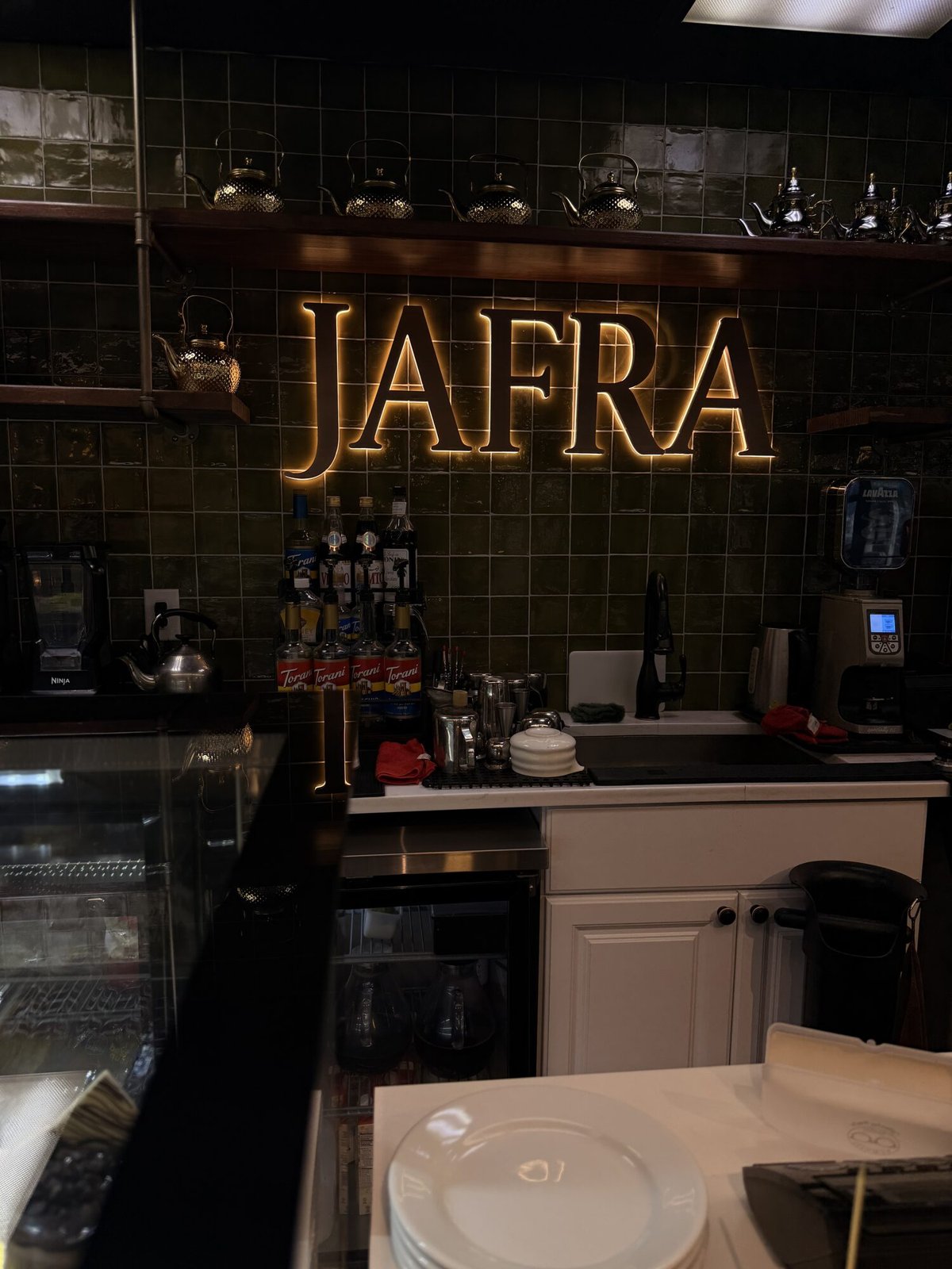 Food at Jafra Café & Lounge in Cambridge