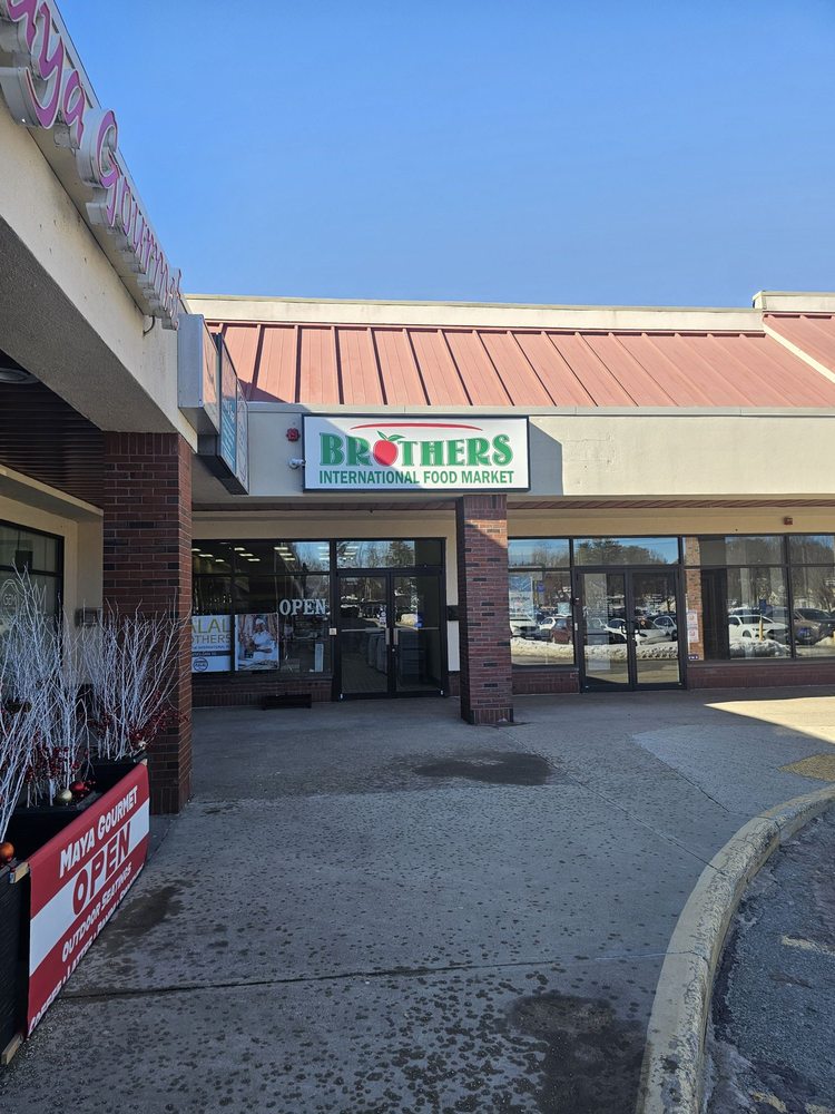 Storefront or interior of Halal Brothers Food Market