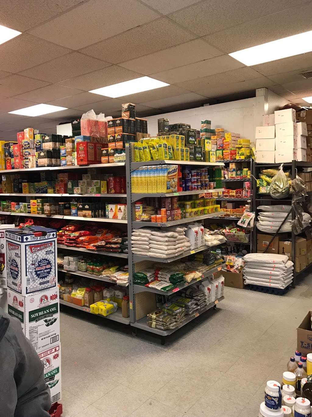Storefront or interior of Halal Foods